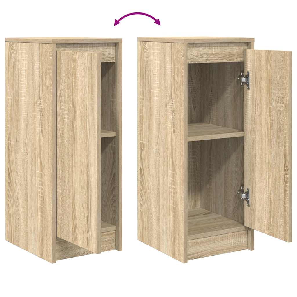 Skjenk sonoma eik 29,5x34x76 cm konstruert tre