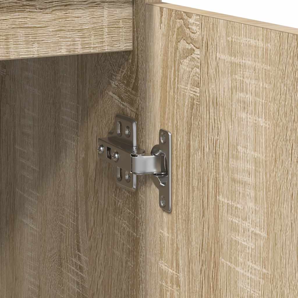 Skjenk sonoma eik 29,5x34x76 cm konstruert tre