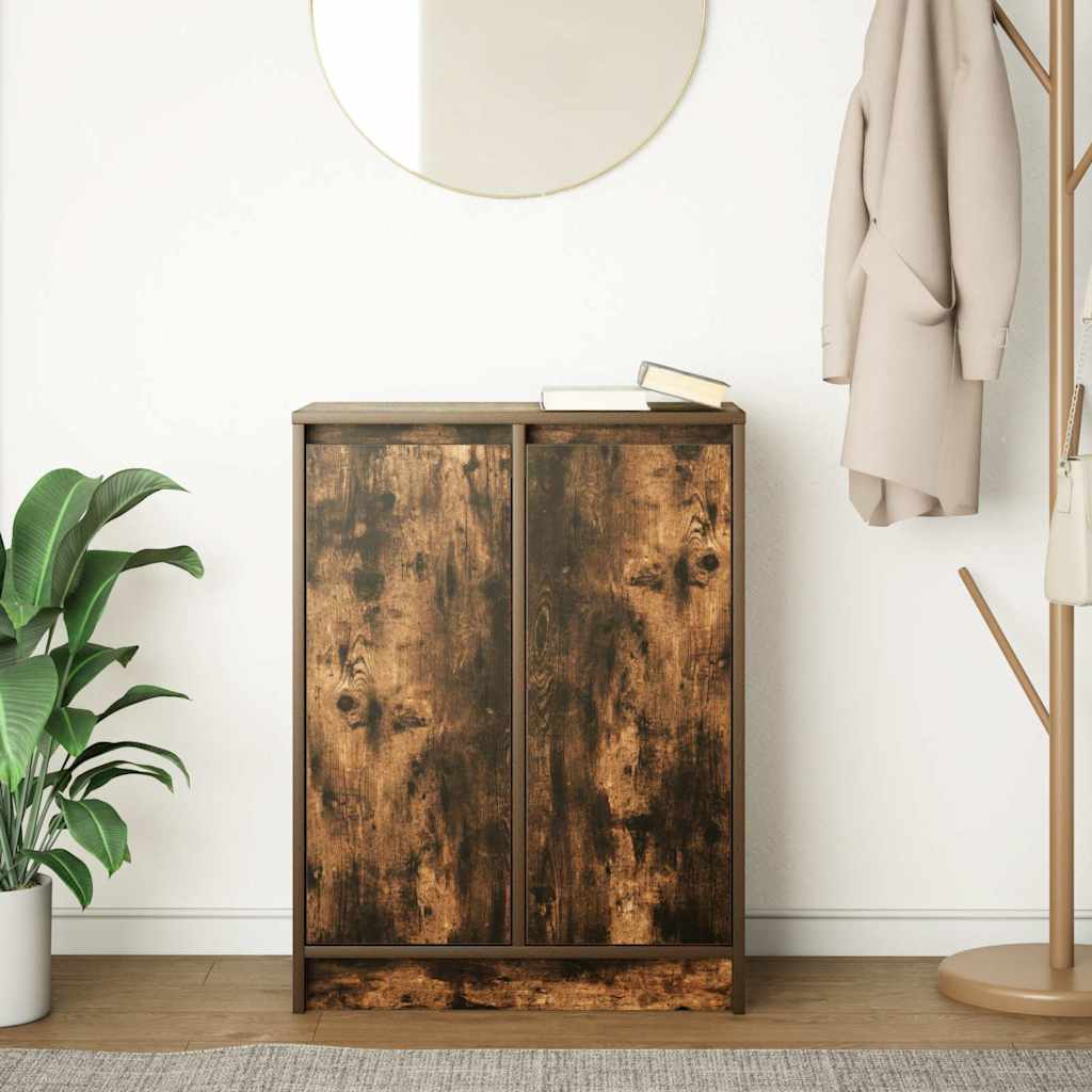 Skjenk røkt eik 57x34x76 cm konstruert tre