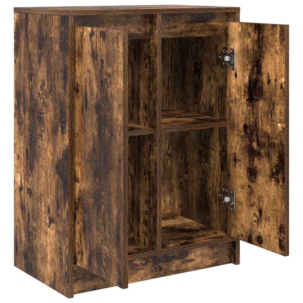 Skjenk røkt eik 57x34x76 cm konstruert tre