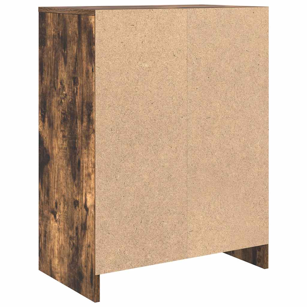 Skjenk røkt eik 57x34x76 cm konstruert tre