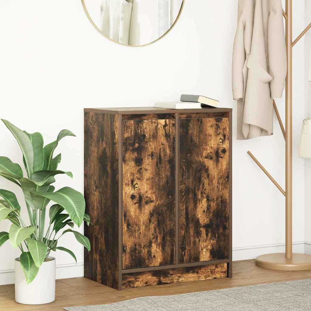 Skjenk røkt eik 57x34x76 cm konstruert tre