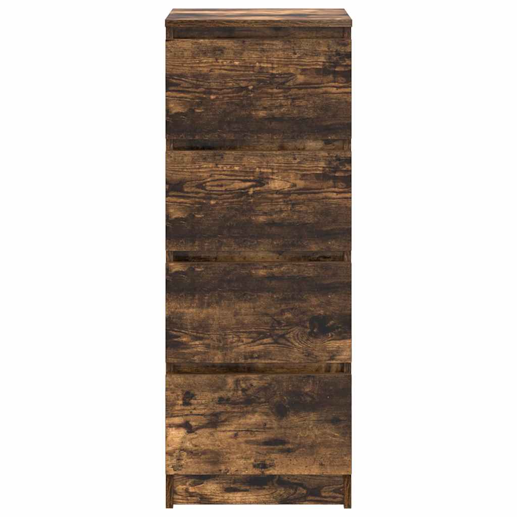 Skjenk røkt eik 37,5x35x99 cm konstruert tre