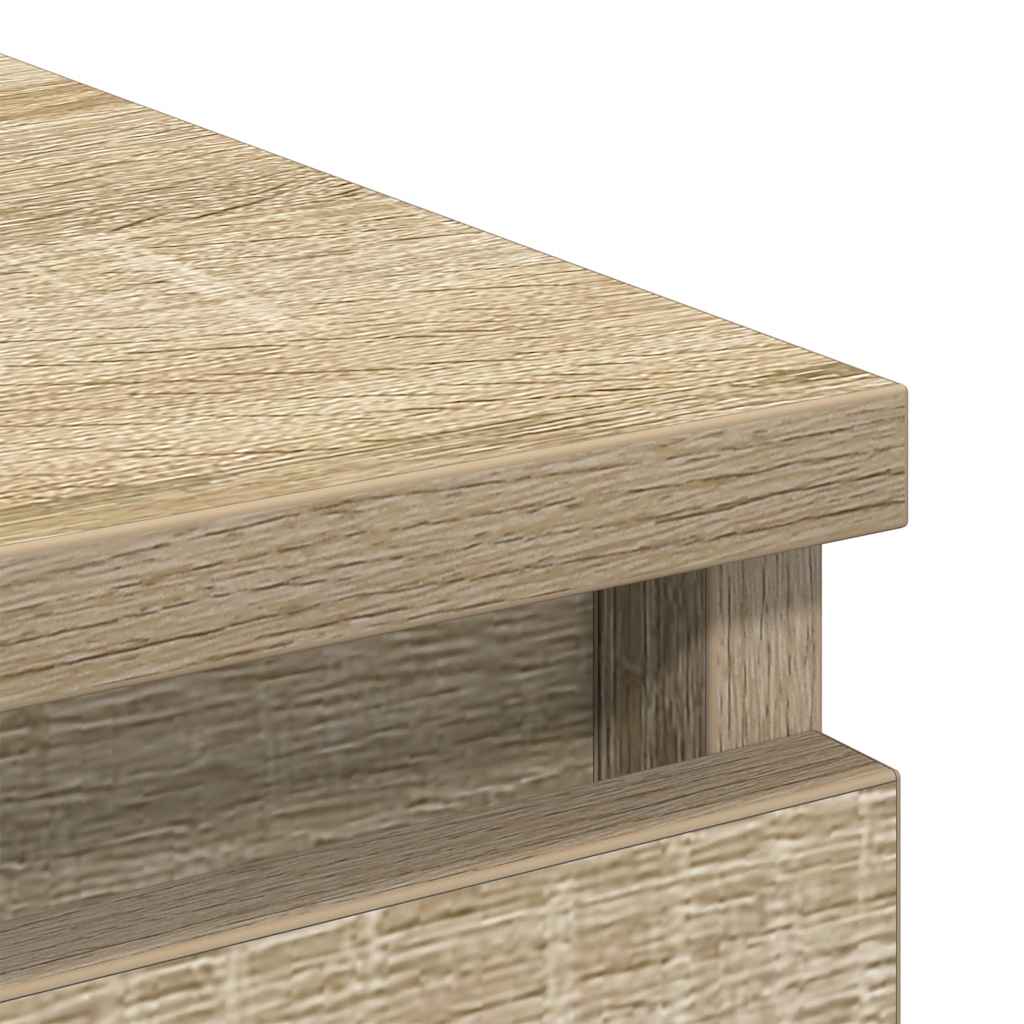 Skjenk sonoma eik 37,5x35x76 cm konstruert tre