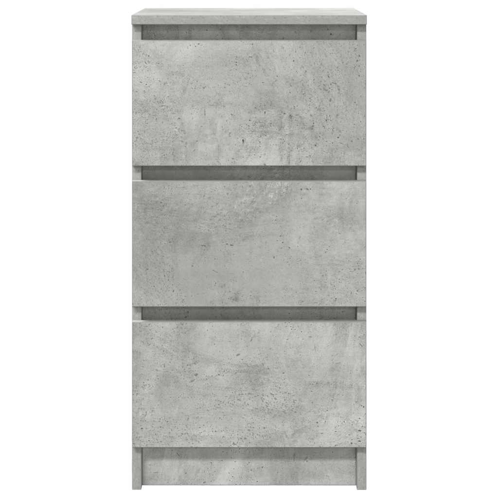 Skjenk betonggrå 37,5x35x76 cm konstruert tre