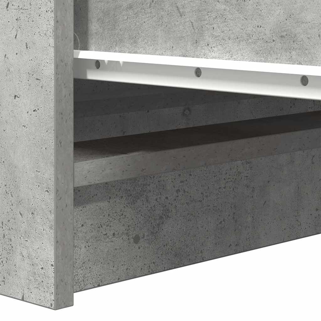 Skjenk betonggrå 37,5x35x76 cm konstruert tre