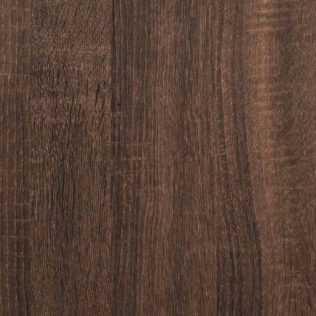 Skjenk brun eik 37,5x35x76 cm konstruert tre