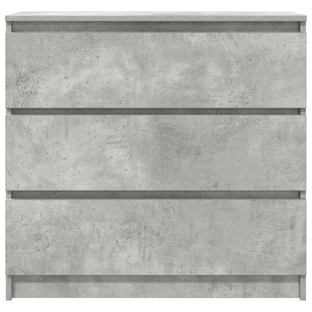Skjenk betonggrå 80x35x76 cm konstruert tre