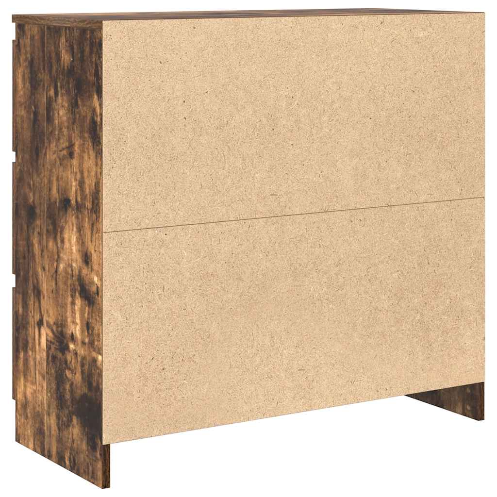 Skjenk røkt eik 80x35x76 cm konstruert tre