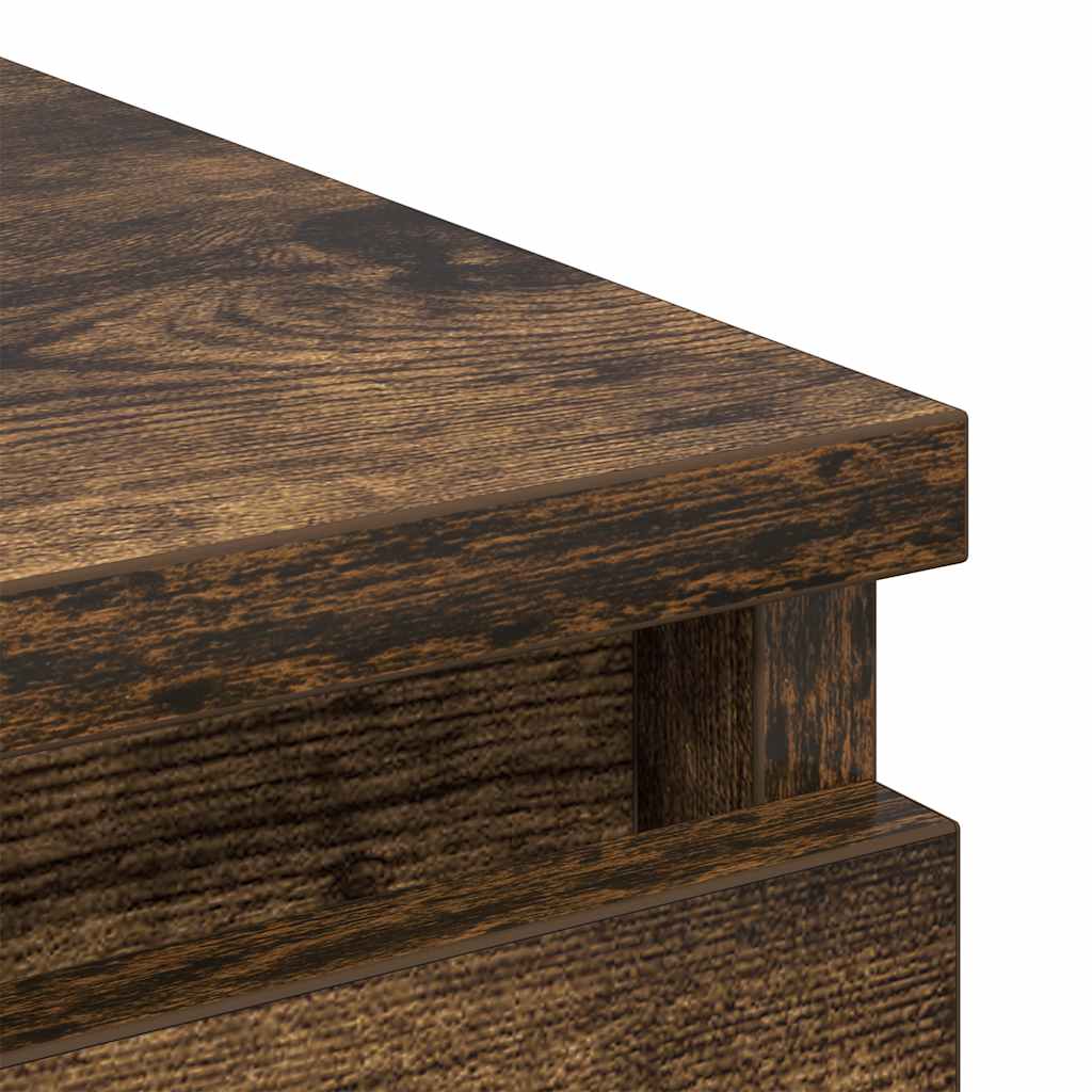 Skjenk røkt eik 80x35x76 cm konstruert tre