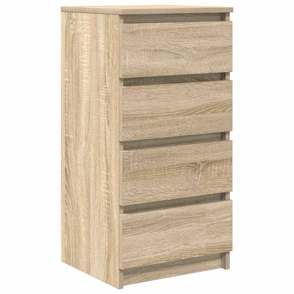 Skjenk sonoma eik 37,5x35x76 cm konstruert tre