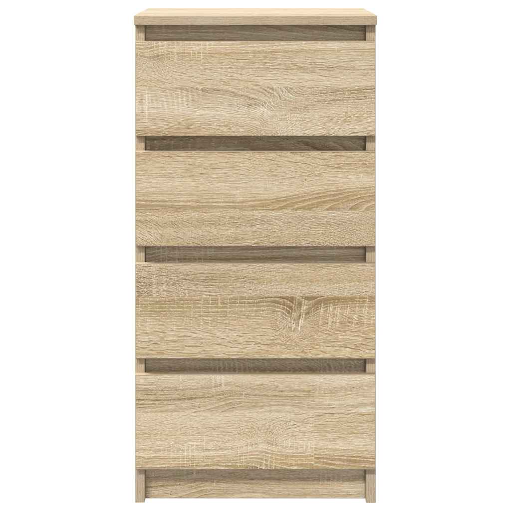 Skjenk sonoma eik 37,5x35x76 cm konstruert tre