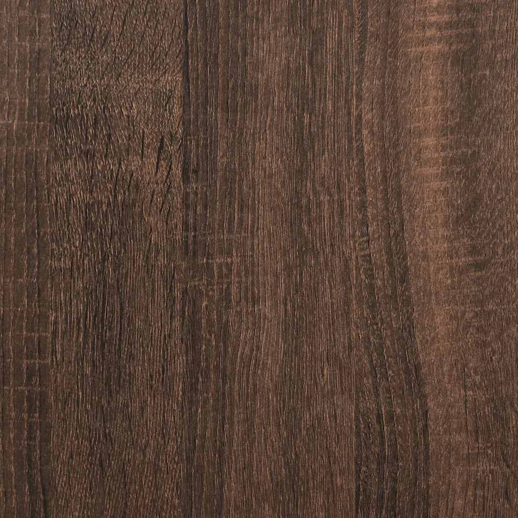 Skjenk brun eik 37,5x35x76 cm konstruert tre