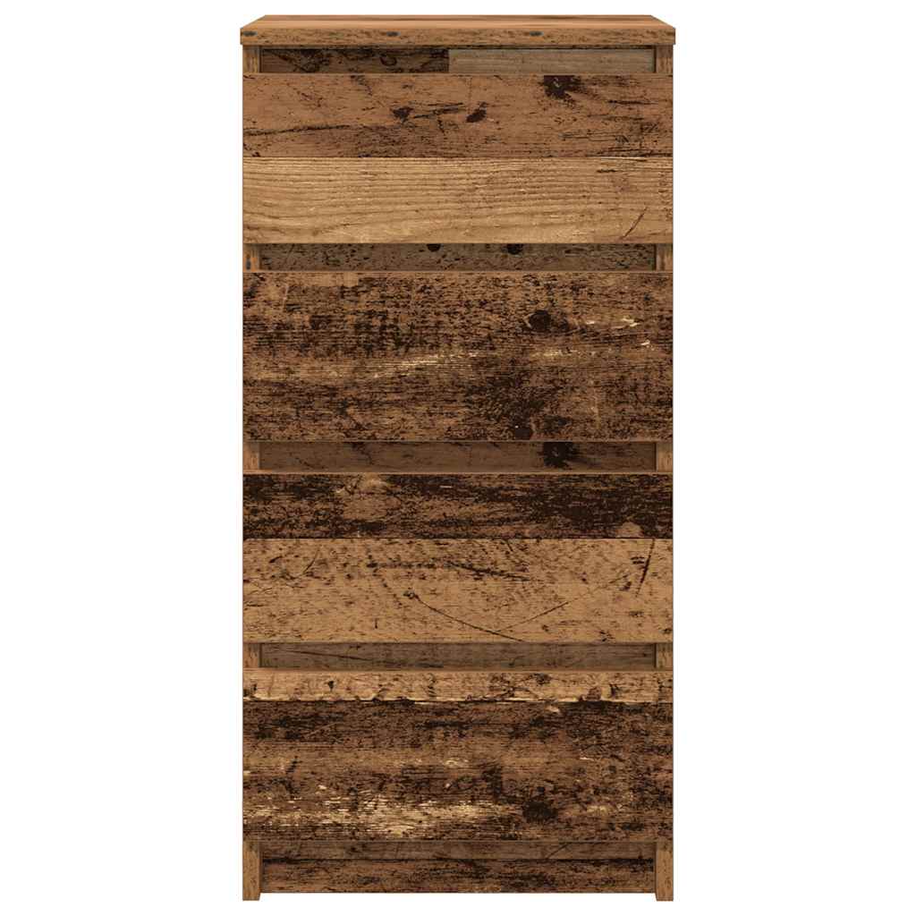 Skjenk gammelt tre 37,5x35x76 cm konstruert tre