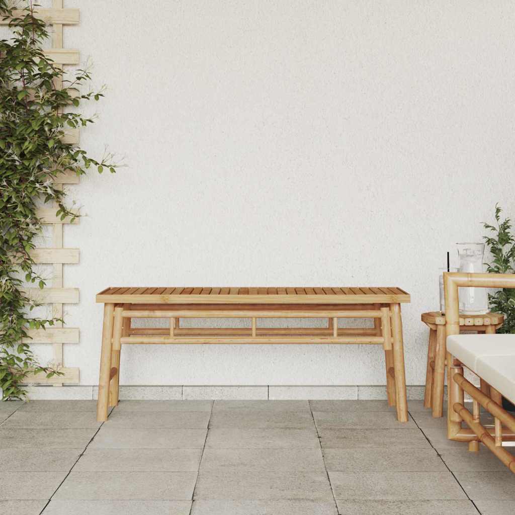 Hagebenk 110x38x45 cm bambus