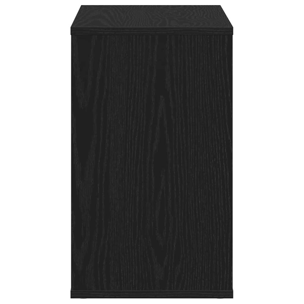 Sideboard i svart eik 60x30x50 cm laget av konstruert tre