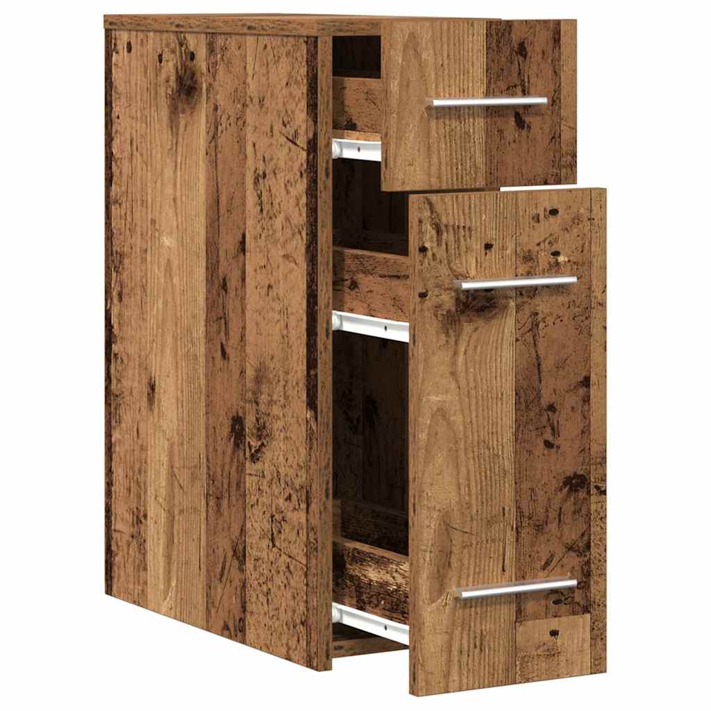 Apoteker skap i gammelt tre 20x45,5x60 cm laget av konstruert tre