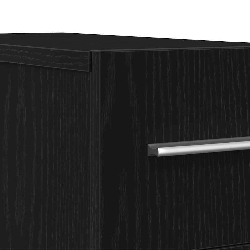 Apotekerhylle i Svart Eik, 20x45,5x60 cm, Laget av Tre