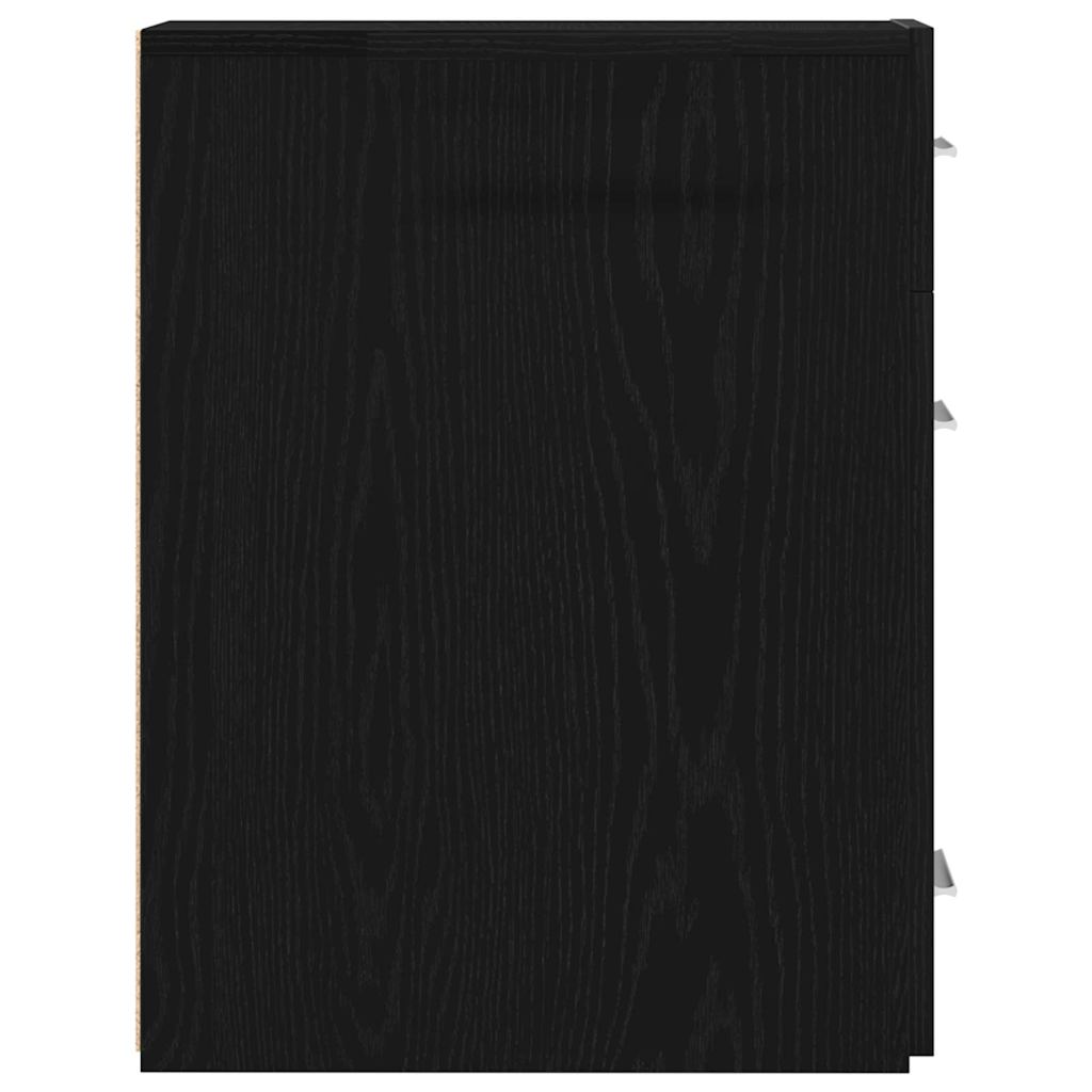 Apotekerhylle i Svart Eik, 20x45,5x60 cm, Laget av Tre