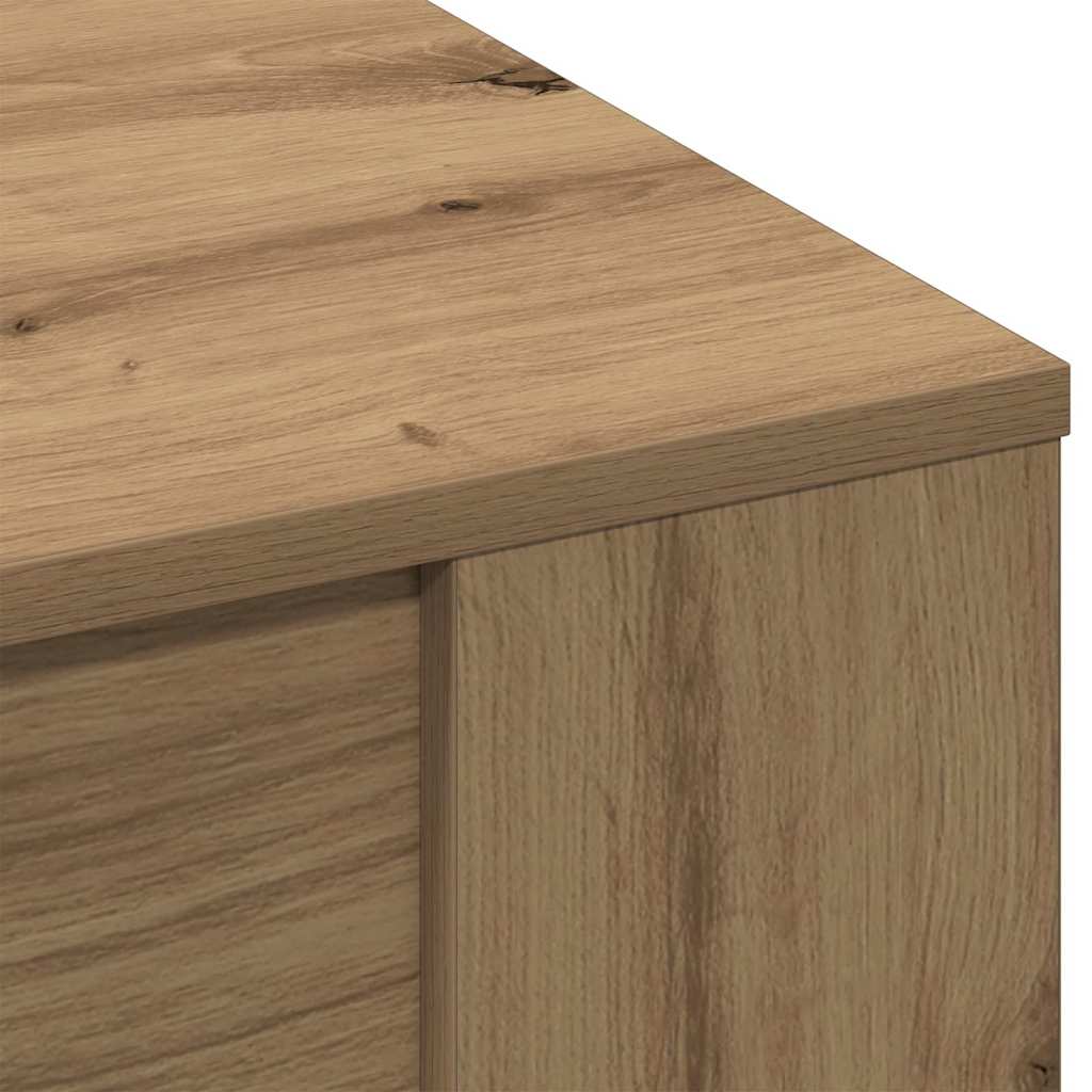 Kaffe bord Artisan Eik 102x55x45 cm Konstruert Tre