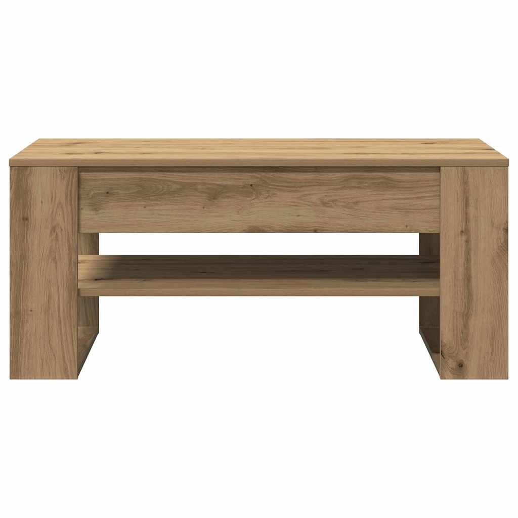 Kaffe bord Artisan Eik 102x55x45 cm Konstruert Tre
