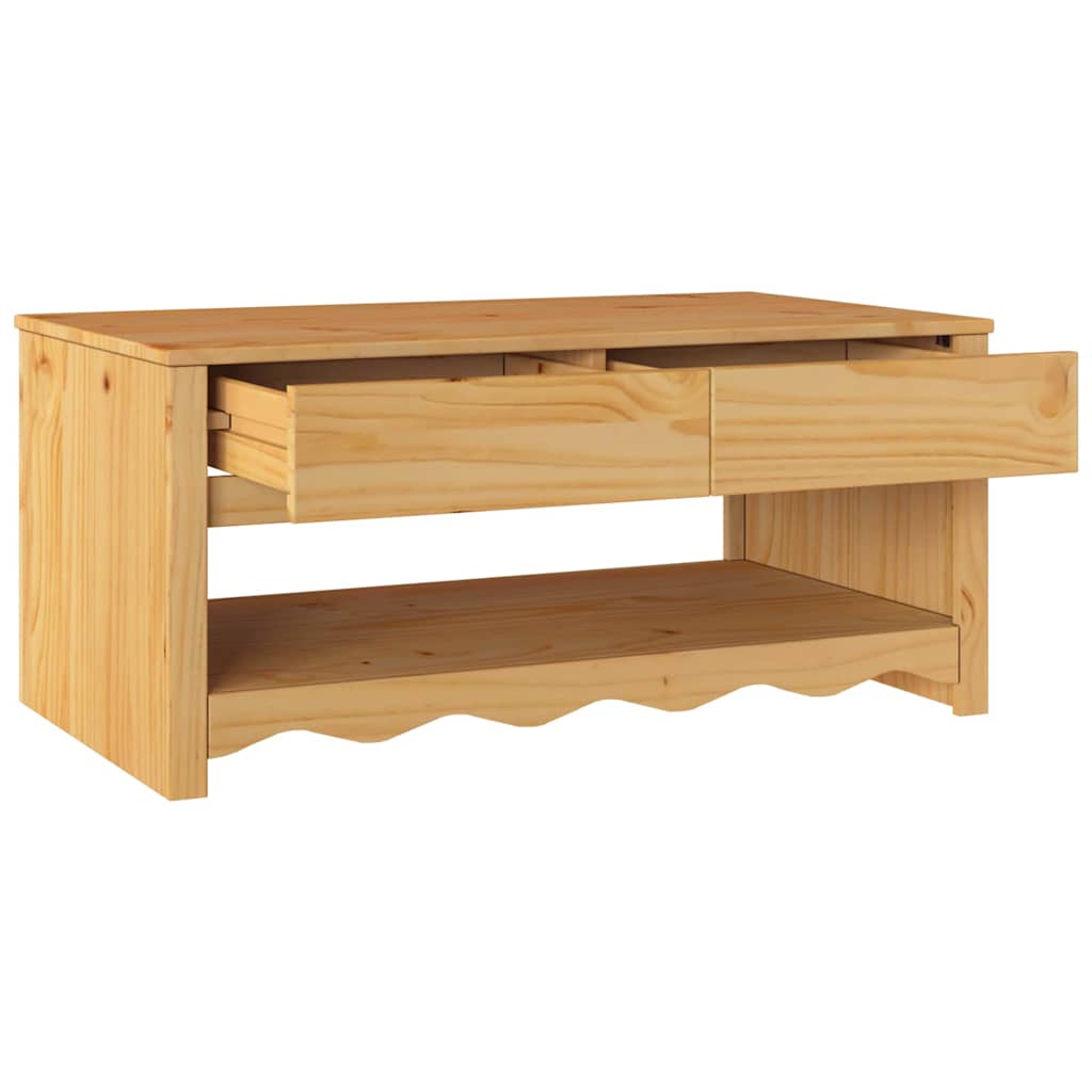 Kaffebord "DRAMMEN" 99x55x45 cm Solid Tre Furu