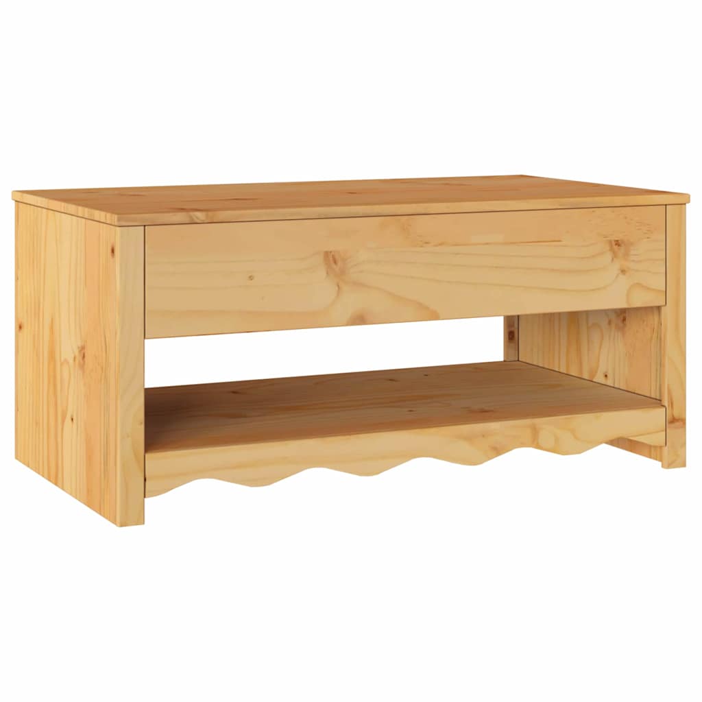 Kaffebord "DRAMMEN" 99x55x45 cm Solid Tre Furu