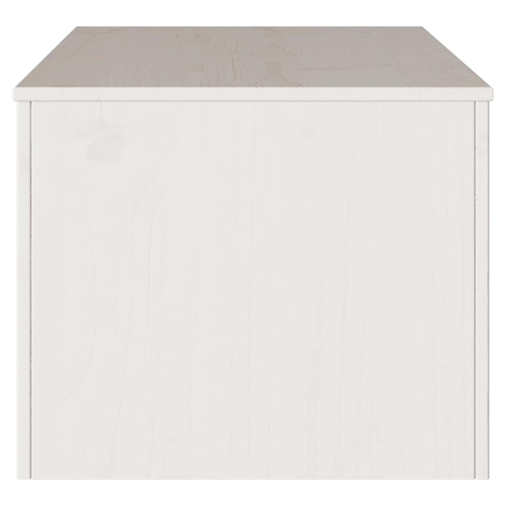Kaffebord "DRAMMEN" Hvitt 99x55x45 cm Solid Tre Furu