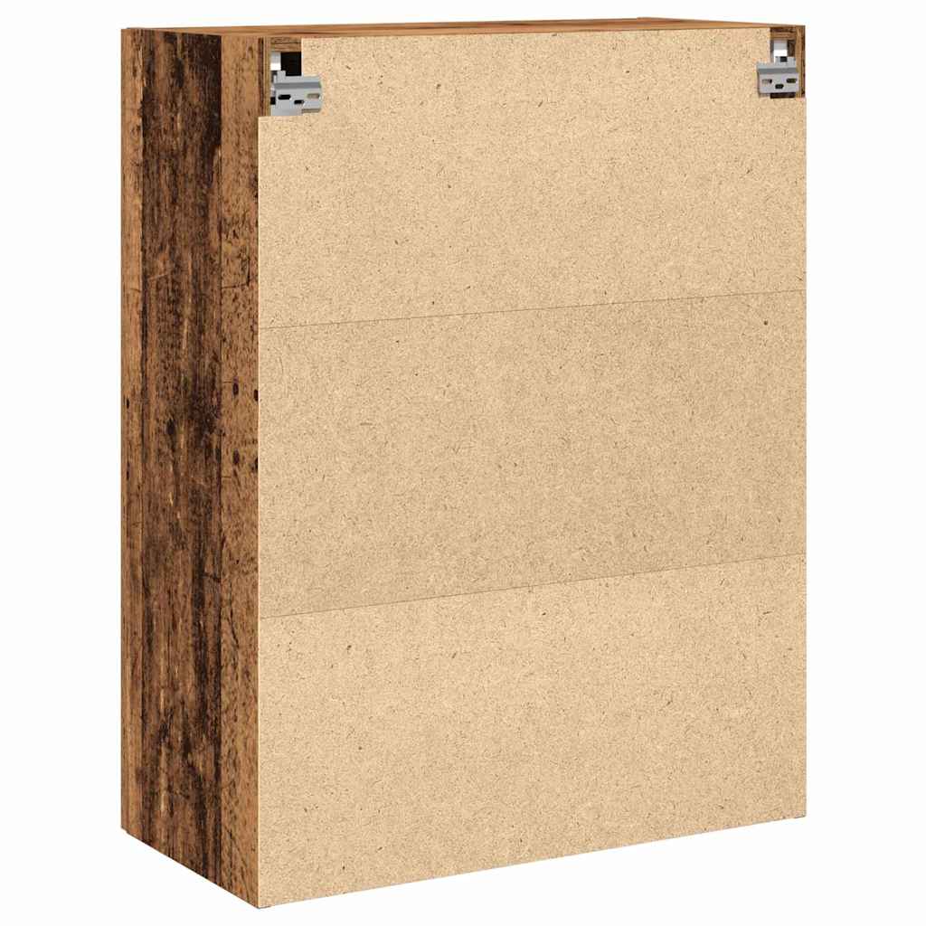 Vegghengt skap Gammelt tre 69.5 x 34 x 90 cm Konstruert tre