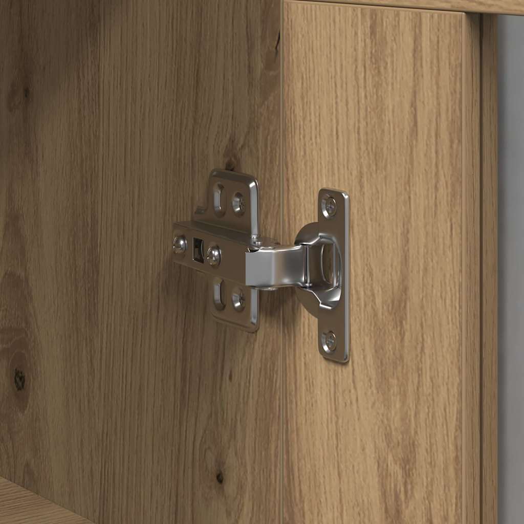 Vegghengt skap artisan eik 69.5 x 34 x 90 cm Konstruert tre