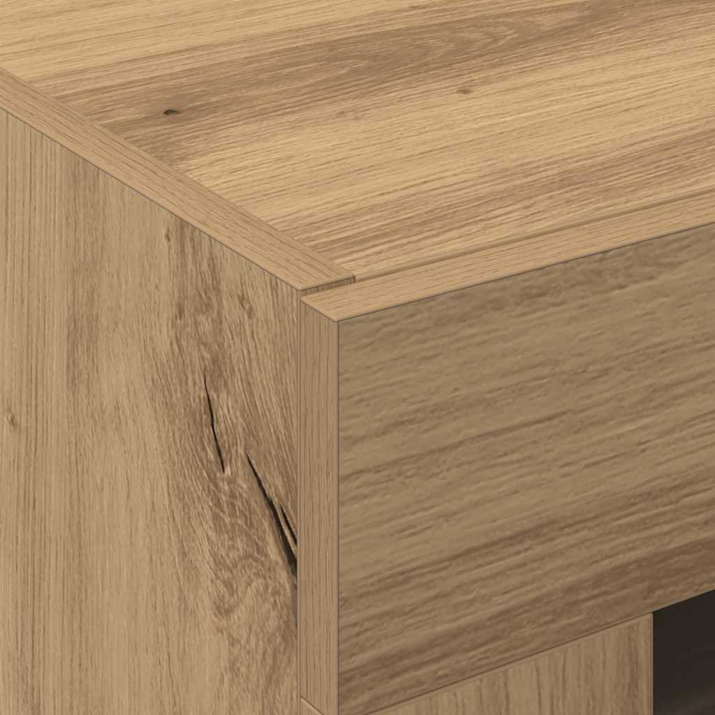 Vegghengt skap artisan eik 69.5 x 34 x 90 cm Konstruert tre
