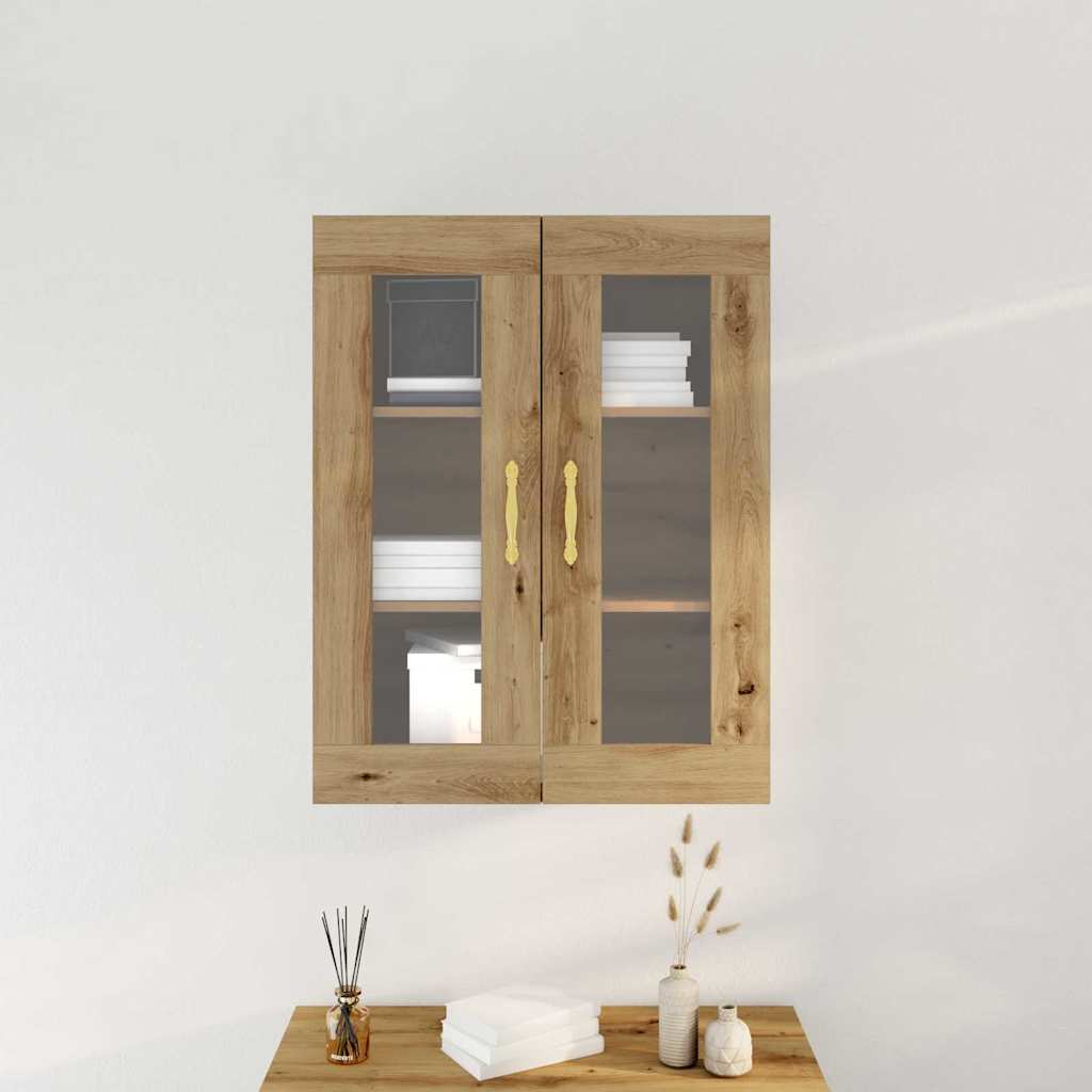 Vegghengt skap artisan eik 69.5 x 34 x 90 cm Konstruert tre