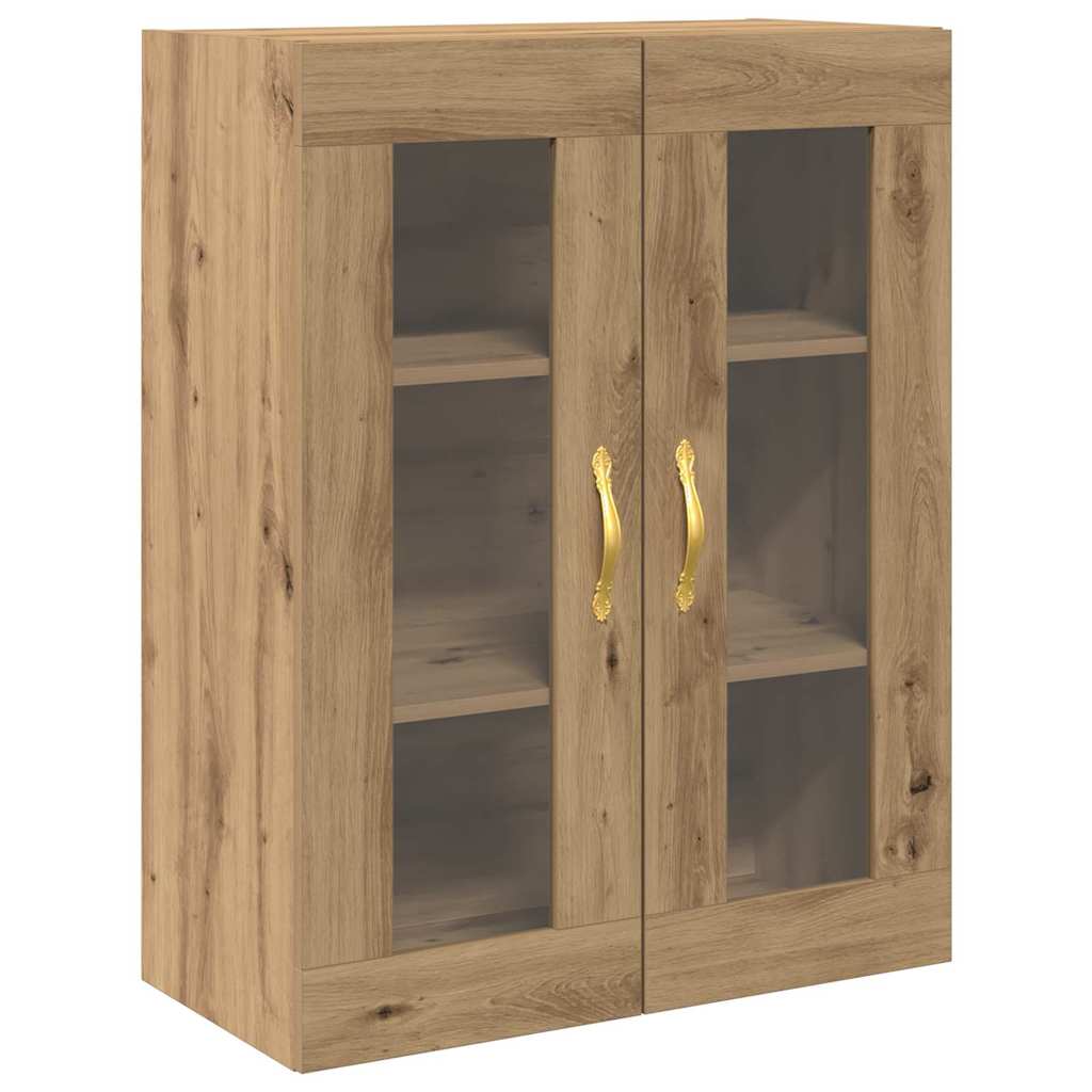 Vegghengt skap artisan eik 69.5 x 34 x 90 cm Konstruert tre
