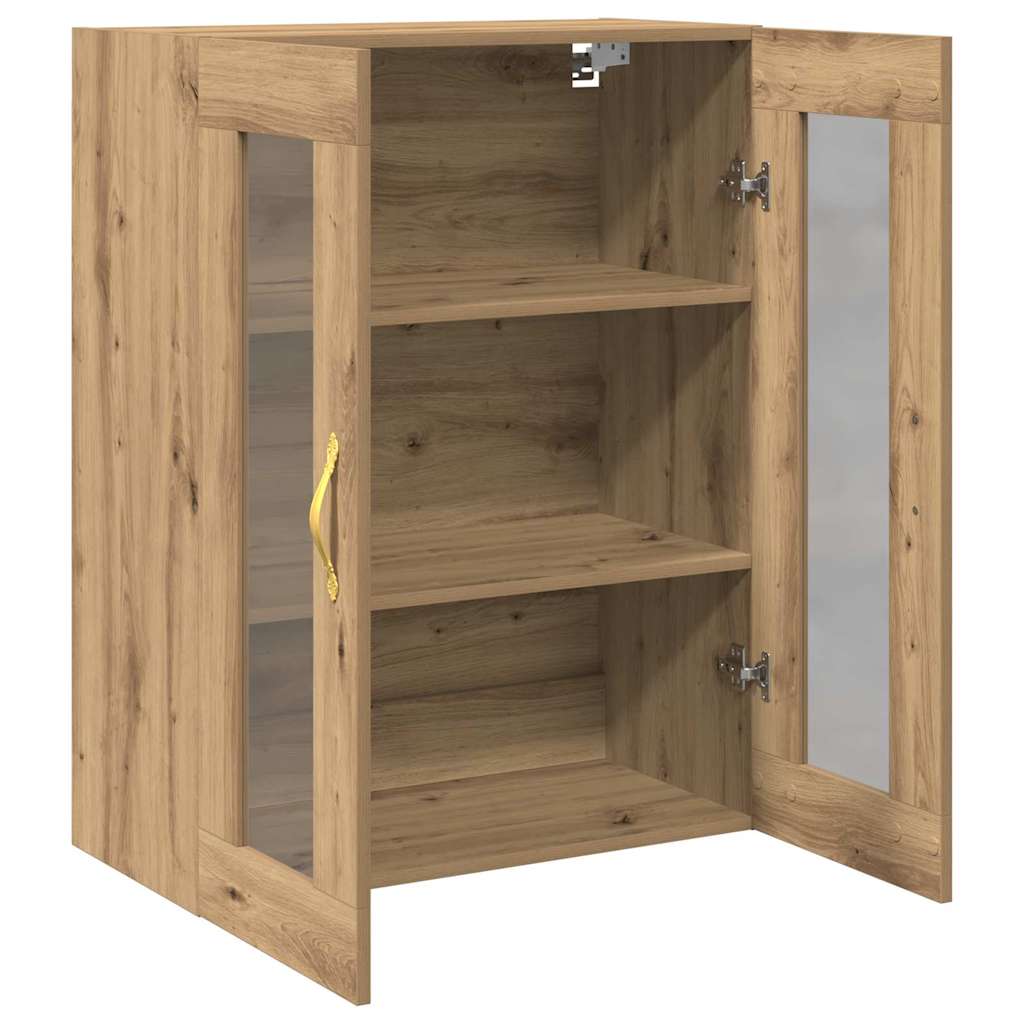 Vegghengt skap artisan eik 69.5 x 34 x 90 cm Konstruert tre