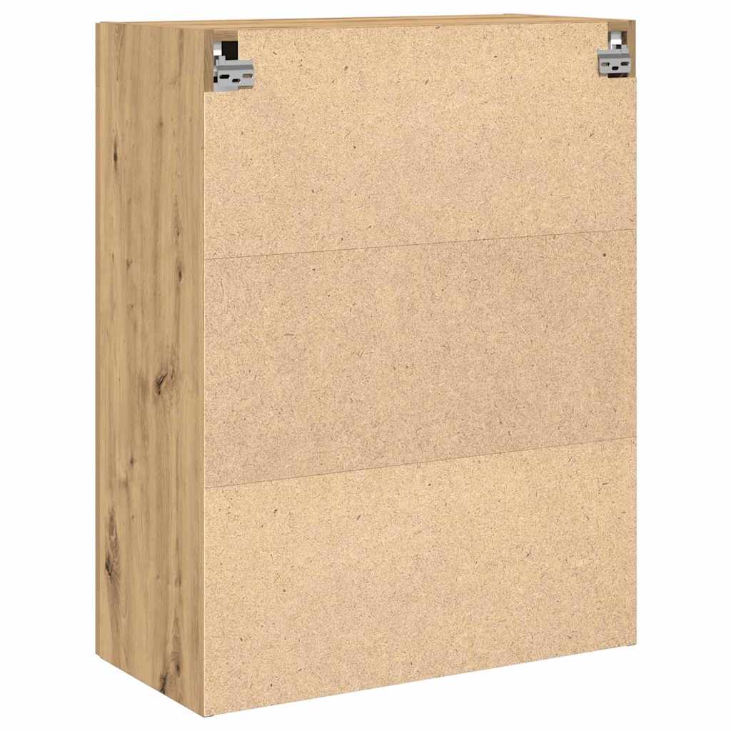 Vegghengt skap artisan eik 69.5 x 34 x 90 cm Konstruert tre