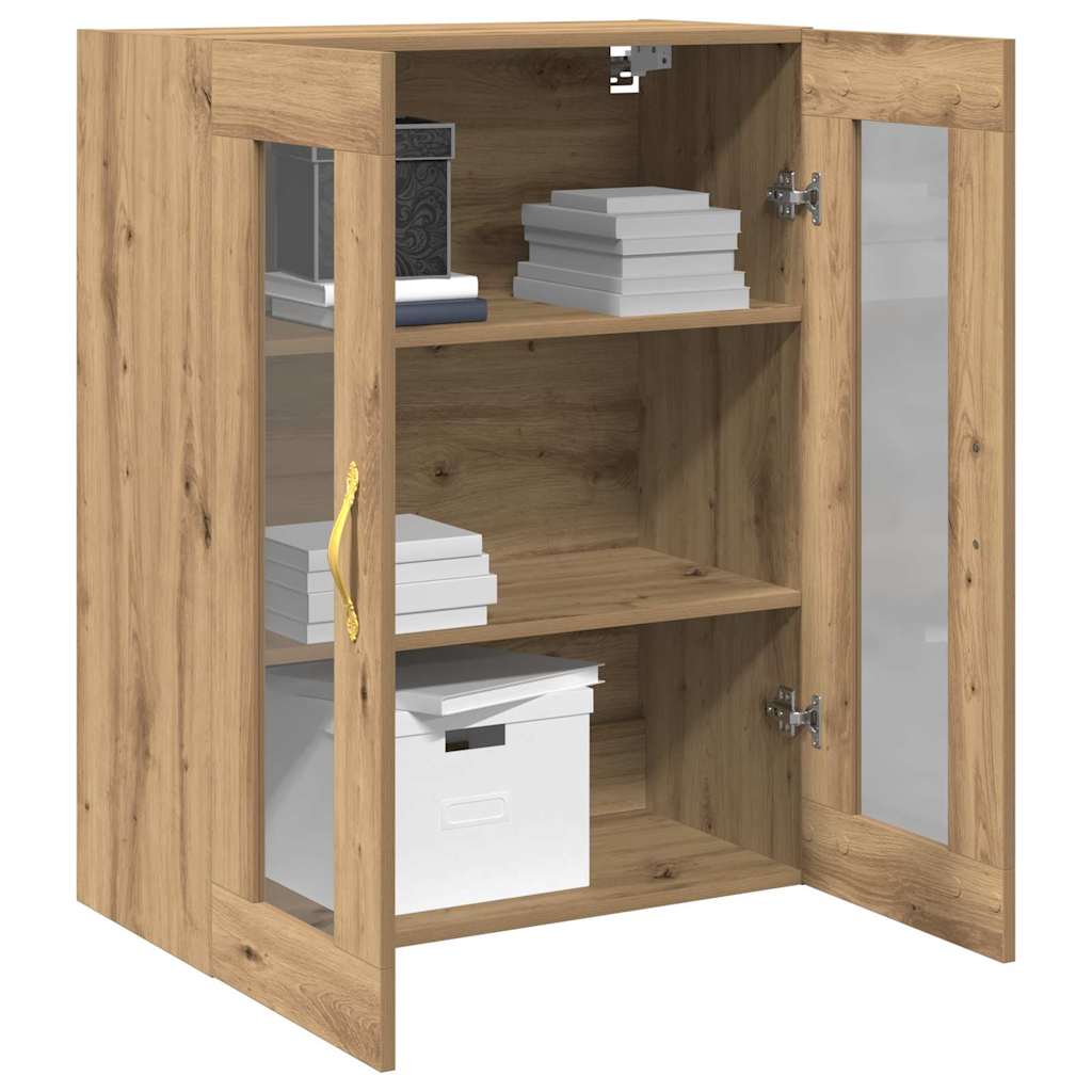 Vegghengt skap artisan eik 69.5 x 34 x 90 cm Konstruert tre