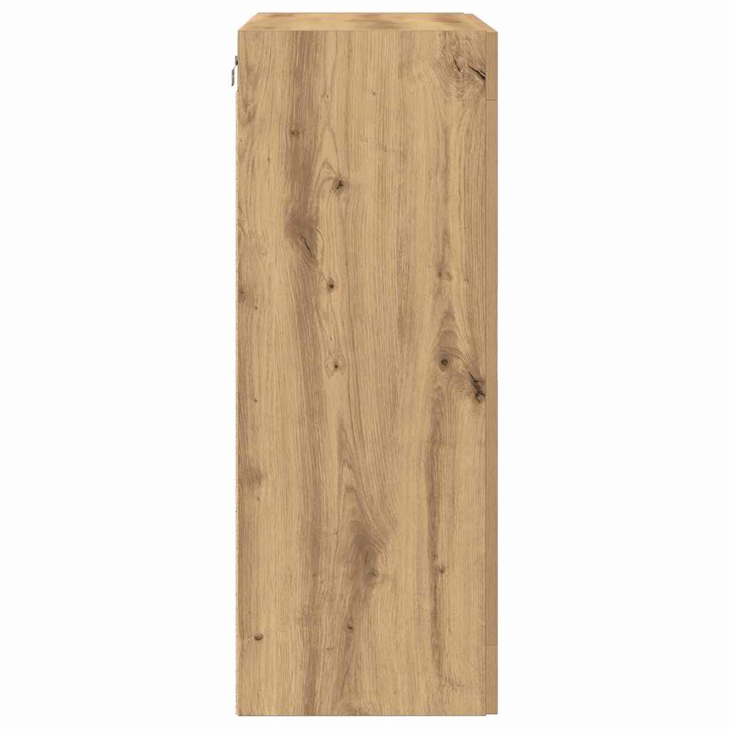 Vegghengt skap artisan eik 69.5 x 34 x 90 cm Konstruert tre