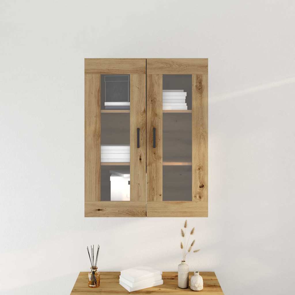 Vegghengt skap artisan eik 69.5 x 34 x 90 cm Konstruert tre