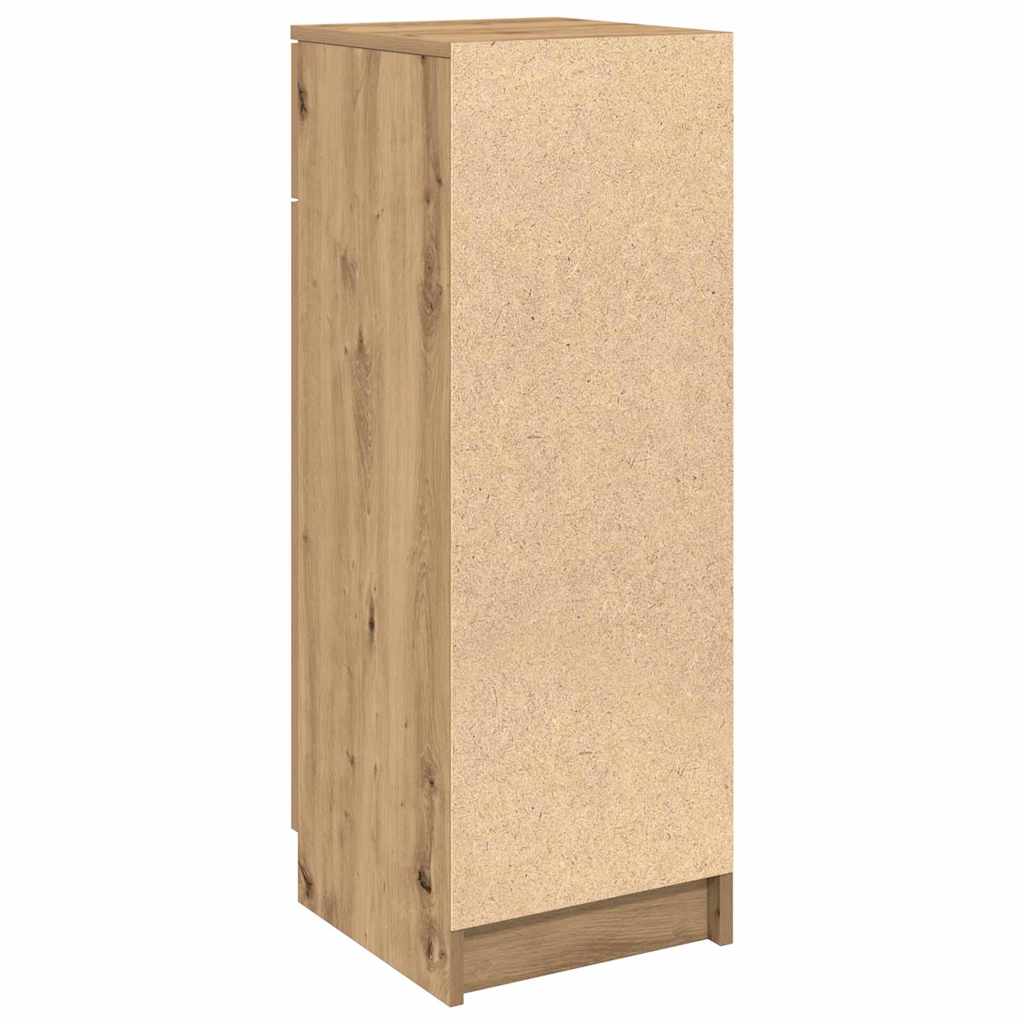 Baderomsskap Håndverker Eik 32x34x90 cm Konstruert Tre