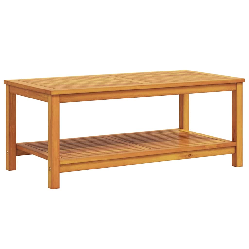Kaffebord 110x55x45 cm Massivt Akasietre