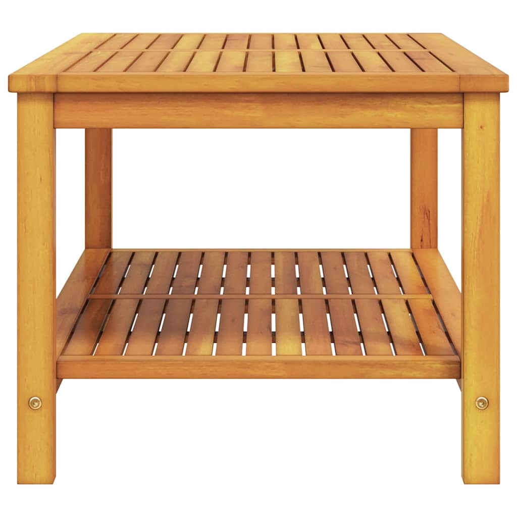 Kaffebord 110x55x45 cm Massivt Akasietre