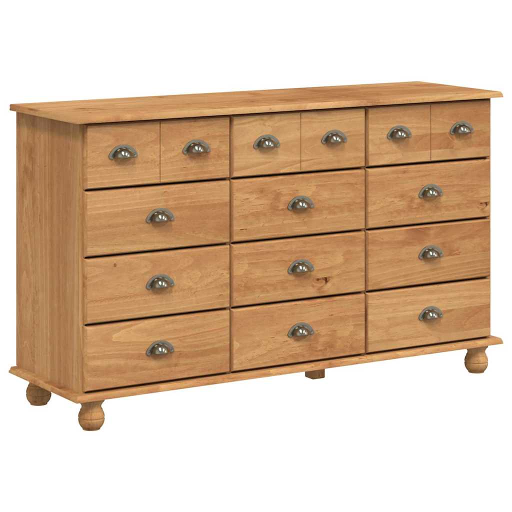 Kommode "ASKIM" 79x40x133.5 cm Solid Furu