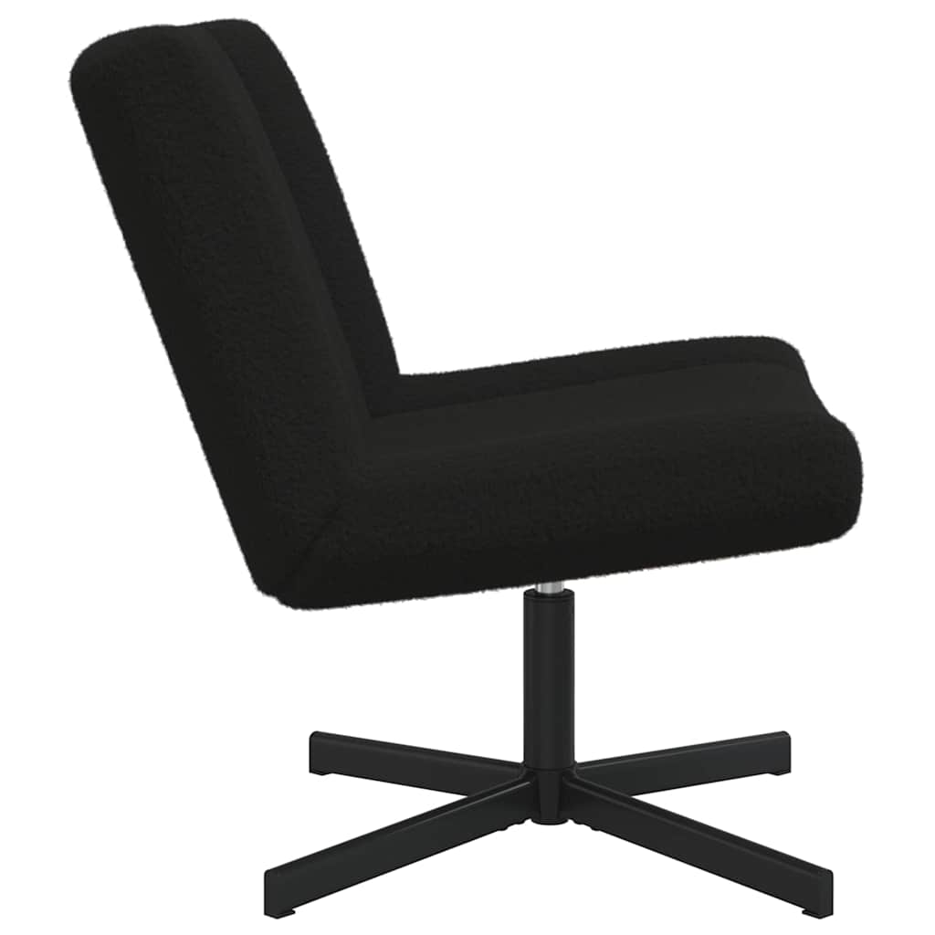 Accent Stol Svart Stoff, Metall Medium Sving Accent Stol