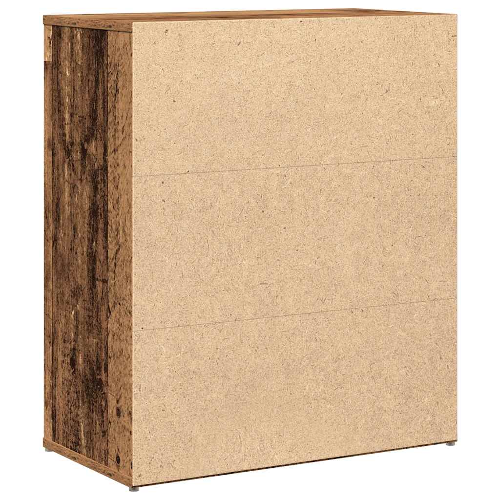 Skjenk gammelt tre 60x31x70 cm konstruert tre