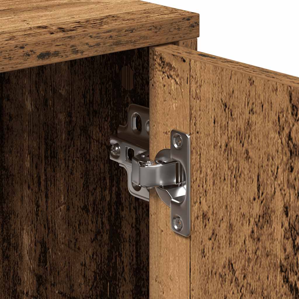 Skjenk gammelt tre 60x31x70 cm konstruert tre