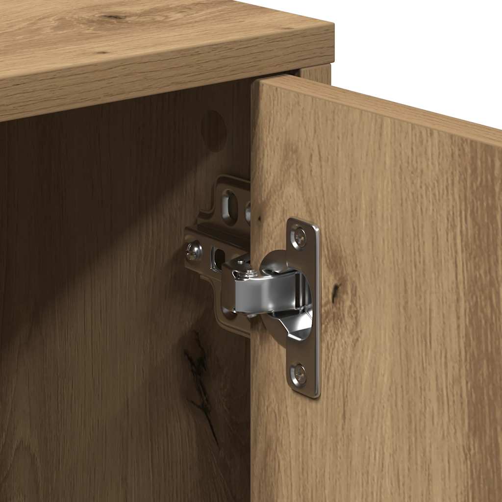 Skjenk artisan eik 60x31x70 cm konstruert tre