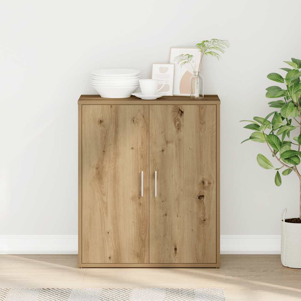 Skjenk artisan eik 60x31x70 cm konstruert tre