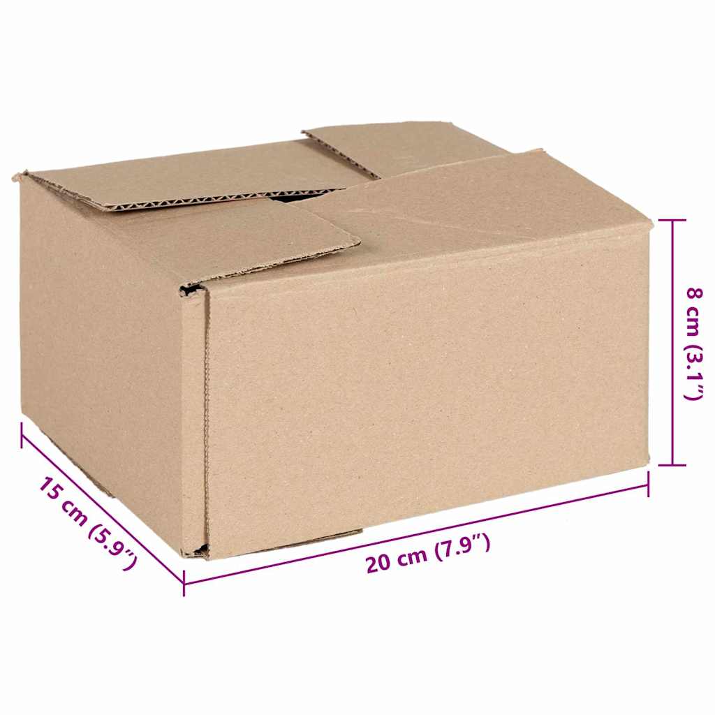 Fleksibel Boks 50 stk 20x15x10 cm Kartong