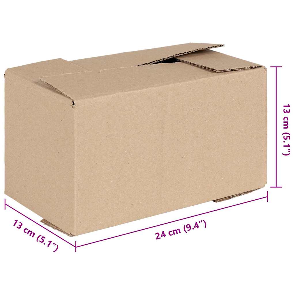 Folding Box 50 stk 24x13x13 cm Kartong