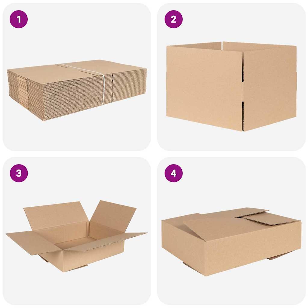 Brettbar Boks 50 stk 40x30x10 cm Kartong